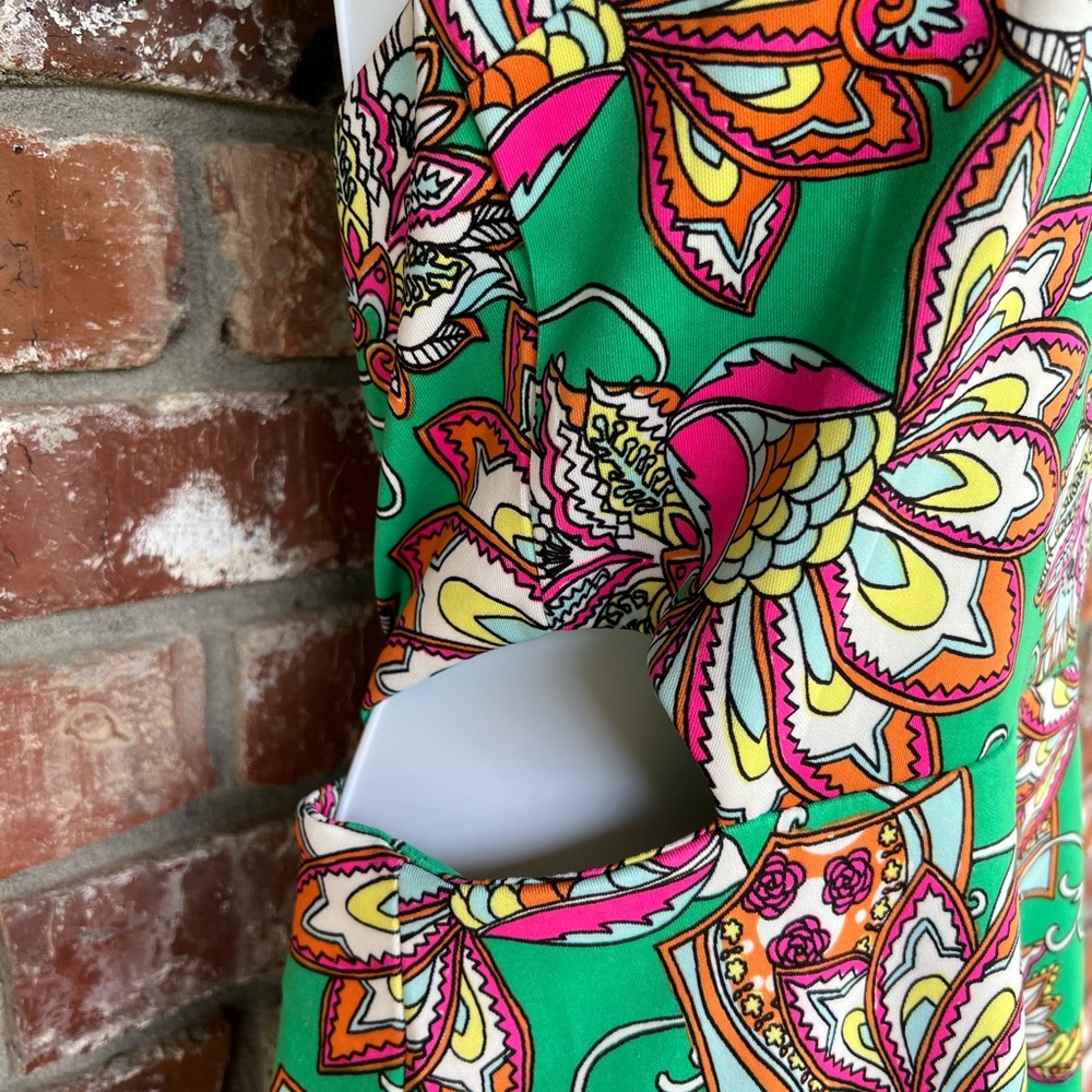 GB green midi dress size L - Picture 7 of 9
